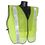Custom 2" Tape Non-Rated Green Safety Vest, Price/piece