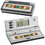 Custom SpectraprintTravel Alarm Clock (Black/Silver), 1 3/4" W x 3 7/8" H x 5/8" D, Price/piece