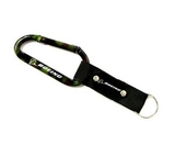 Custom Carabiner With Strap And Metal Plate, 6