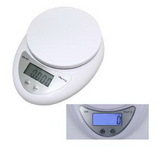 Custom Digital Kitchen Food Scale With LED screen, 8 3/16