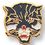 Blank Wildcat Mascot EM Series Pin, Price/piece