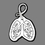 Custom Lungs Bag Tag, Price/piece