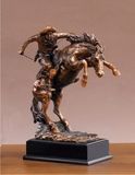 Custom Western Cowboy Resin Award (8.5