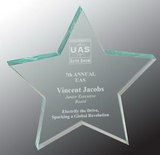 Custom Star Paper Weight Acrylic Award, 5