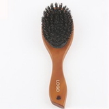 Custom Naturals Boar Bristle Hair Brush for Women and Men, 8 3/5