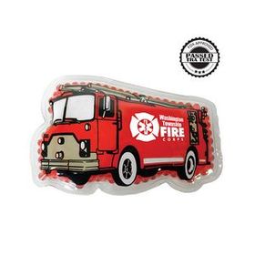 Custom Fire Engine Hot/Cold Pack, 5 1/8" L x 3 5/8" H