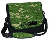 Custom Neoprene Messenger Bag w/ DigiColor Camo Flap (13