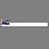 12" Ruler W/ Full Color Flag Of Saint Helena, Price/piece