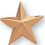 Blank Gold 3 Dimensional Star Pin (1"), Price/piece