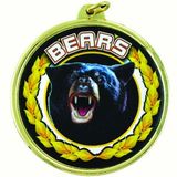 Custom TM Medal Series w/ Bears Scholastic Mascot Mylar Insert