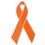 Blank Orange Awareness Ribbon Lapel Pin, 1" H, Price/piece