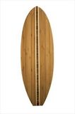 Custom Surf Board Bamboo Cutting Board, 23
