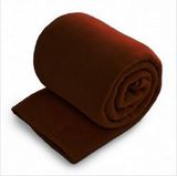Blank Fleece Throw Blanket - Cocoa Brown (50