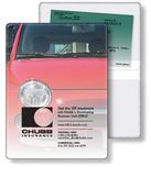 Custom Vinyl Wallet Liability & Registration holder, open (4.5