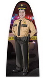Custom Child Size Male Police Officer Photo Prop 46
