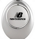 Custom Swivel Flat Design Sports Keychain, 1 3/8