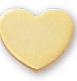 Custom Scholastic Award Pin (Heart), 3/4" W