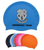 Custom Silicone Swimming Cap, 8 13/16