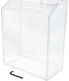 Custom Large Clear Acrylic Ballot Box (4