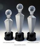 Custom Golf Optical Crystal Award Trophy., 12