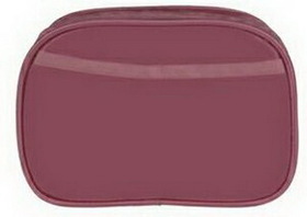 Custom Perfect Size Cosmetic Bag w/ Front Pocket, 7 1/4" L x 2 1/8" W x 4 5/8" H