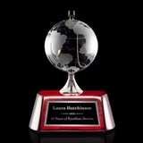 Custom Simplex Globe Award, 5 1/2