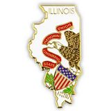 Blank Illinois Pin