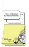 Custom Magnetic Sticky Pad Stock Realty Pad (20 Sheet), 3.5