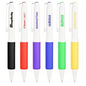Custom Colorful Series Plastic Ballpoint Pen, 5.63" L x 0.43" W