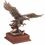 Blank Bright Bronze Eagle on Walnut Base, 13" L x 16" W, Price/piece