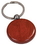 Custom 1.5" x 1.5" - Rosewood Keychains - Round - Laser Engraved, Price/piece