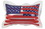 Custom Inflatable Clear Two Sided U.S. Flag Pillow (11"), Price/piece