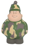 Custom Army Bert Keyring Squeezies Stress Reliever