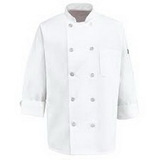Custom Men's Ten Pearl Button Chef Coat
