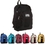 Custom Backpack With Front And Side Pockets, 11.81" L x 5.12" W x 16.93" H, Price/piece
