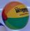 Custom Rainbow Inflatable Beachballs / 16", Price/piece