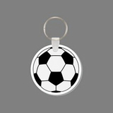 Key Ring & Punch Tag - Soccer Ball