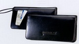 Custom Atlantis Leather Travel Wallet