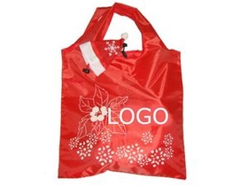 Custom Christmas Folding Tote Bag, 15" L x 22" W