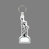 Key Ring & Punch Tag W/ Tab - Statue Of Liberty