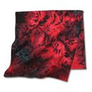 Custom Tie Dye Bandanna RED BLACK