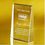 Custom Awards-optical crystal award/trophy 4 inch high, 6" W x 4" H x 1 3/8" D, Price/piece