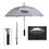 Custom 46" Arc Rain Delay Reflective Umbrella, Price/piece