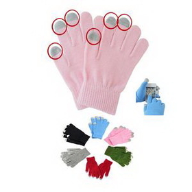 Custom Warm Touch Screen Gloves, 4 3/4" L x 7 1/2" W