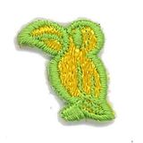 Custom Animal Embroidered Applique - Yellow Bird