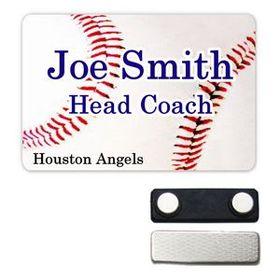 Custom Name Tags And Badges, 3" L X 1" W