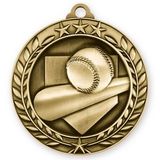 Custom 1 3/4'' Baseball Medal (G)