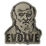 Blank Darwin Evolve Pin, 7/8