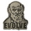 Blank Darwin Evolve Pin, 7/8" W x 1" H, Price/piece