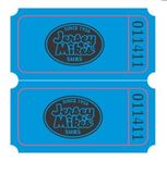 Double Ticket Roll Custom Logo On Front